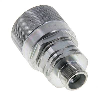 Stalen DN 20 Hydraulische Koppeling Insteeknippel 14 mm S Knelring ISO 14541/8434-1 D M42 x 2