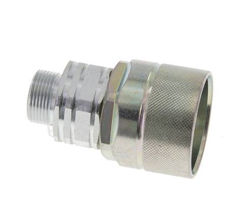 Stalen DN 20 Hydraulische Koppeling Insteeknippel 16 mm S Knelring ISO 14541/8434-1 D M42 x 2