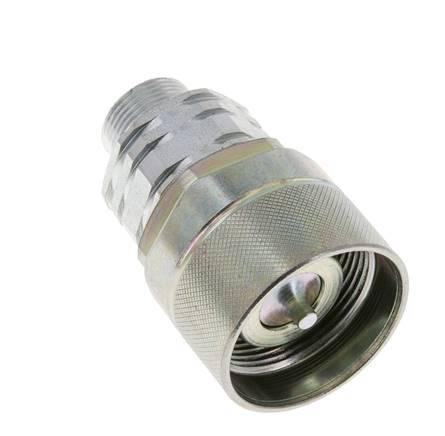 Stalen DN 20 Hydraulische Koppeling Insteeknippel 16 mm S Knelring ISO 14541/8434-1 D M42 x 2