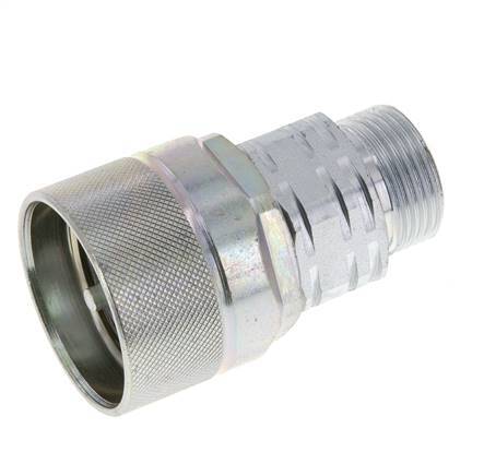 Stalen DN 20 Hydraulische Koppeling Insteeknippel 20 mm S Knelring ISO 14541/8434-1 D M42 x 2