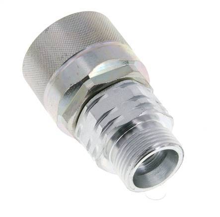 Stalen DN 20 Hydraulische Koppeling Insteeknippel 20 mm S Knelring ISO 14541/8434-1 D M42 x 2