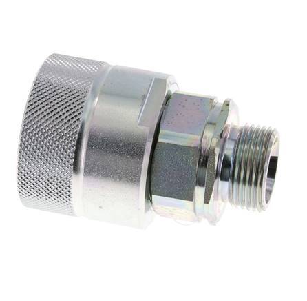 Stalen DN 25 Hydraulische Koppeling Insteeknippel 20 mm S Knelring ISO 8434-1 D M48 x 3