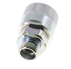 Stalen DN 25 Hydraulische Koppeling Insteeknippel 20 mm S Knelring ISO 8434-1 D M48 x 3