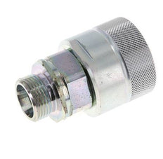 Stalen DN 25 Hydraulische Koppeling Insteeknippel 20 mm S Knelring ISO 8434-1 D M48 x 3