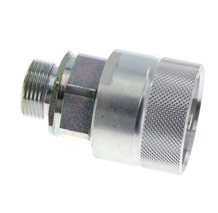 Stalen DN 25 Hydraulische Koppeling Insteeknippel 20 mm S Knelring ISO 8434-1 D M48 x 3