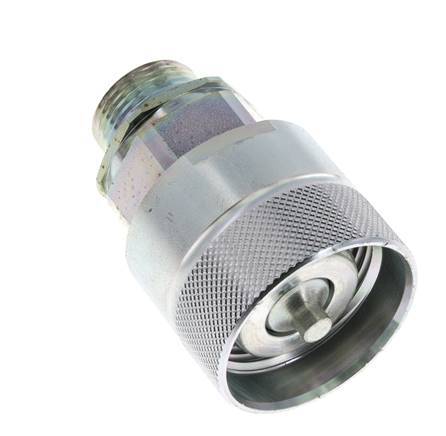 Stalen DN 25 Hydraulische Koppeling Insteeknippel 20 mm S Knelring ISO 8434-1 D M48 x 3