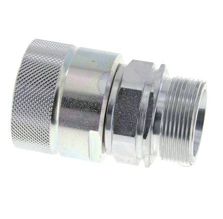 Stalen DN 25 Hydraulische Koppeling Insteeknippel 30 mm S Knelring ISO 8434-1 D M48 x 3