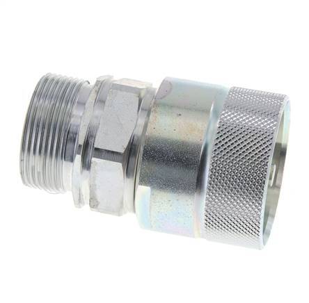 Stalen DN 25 Hydraulische Koppeling Insteeknippel 30 mm S Knelring ISO 8434-1 D M48 x 3
