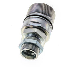 Steel DN 31.5 Hydraulic Coupling Socket 30 mm S Compression Ring Bulkhead ISO 8434-1 D M70 x 3