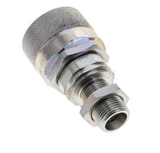 Steel DN 12.5 Hydraulic Coupling Plug 12 mm S Compression Ring Bulkhead ISO 14541/8434-1 D M36 x 2