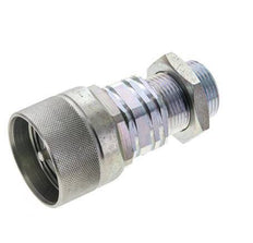 Steel DN 20 Hydraulic Coupling Plug 20 mm S Compression Ring Bulkhead ISO 14541/8434-1 D M42 x 2