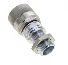 Steel DN 20 Hydraulic Coupling Plug 20 mm S Compression Ring Bulkhead ISO 14541/8434-1 D M42 x 2