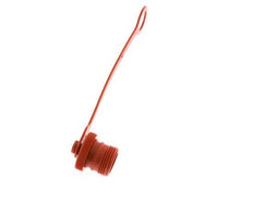 M 28 x 2 Kunststof Stofbeschermingskap voor insteeknippel ISO 14541 [2 Stuks]