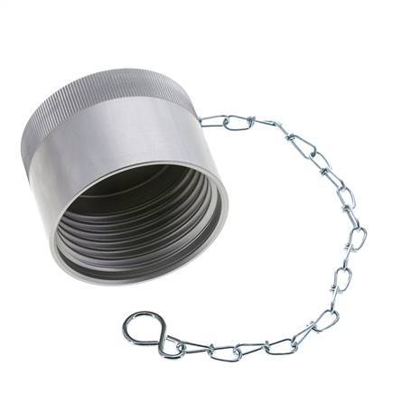 32 mm Aluminum Dust Protection Cap For Coupling socket with Chain