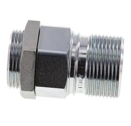 Stalen EDBRO Schroefkoppelingen G 3/4 inch Binnendraad Vaste Helft D 44.5 mm