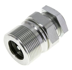 Stalen EDBRO Schroefkoppelingen G 1 inch Binnendraad Vaste Helft D 54 mm