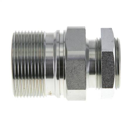 Stalen EDBRO Schroefkoppelingen G 1 inch Binnendraad Vaste Helft D 54 mm