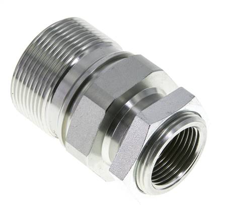 Stalen EDBRO Schroefkoppelingen G 1 inch Binnendraad Vaste Helft D 54 mm
