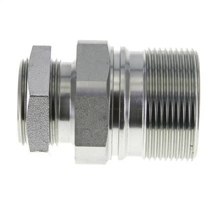 Stalen EDBRO Schroefkoppelingen G 1 inch Binnendraad Vaste Helft D 54 mm