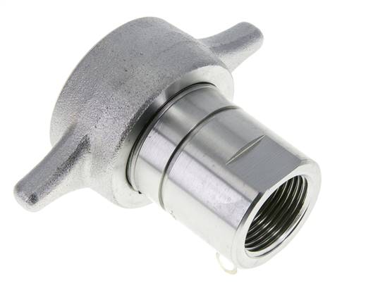 Stalen EDBRO Schroefkoppelingen G 1 inch Binnendraad Losse Helft D 54 mm