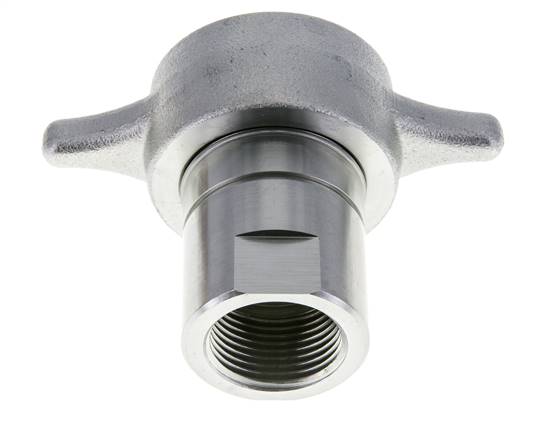 Stalen EDBRO Schroefkoppelingen G 1 inch Binnendraad Losse Helft D 54 mm
