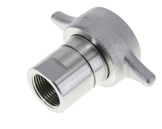 Stalen EDBRO Schroefkoppelingen G 1 inch Binnendraad Losse Helft D 54 mm