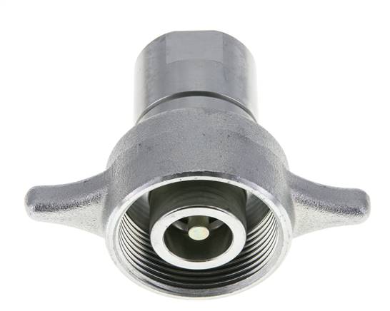 Stalen EDBRO Schroefkoppelingen G 1 inch Binnendraad Losse Helft D 54 mm