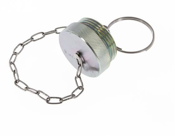 UNS 1-3/4"-10 Stalen Stofbeschermingskap voor snelkoppeling