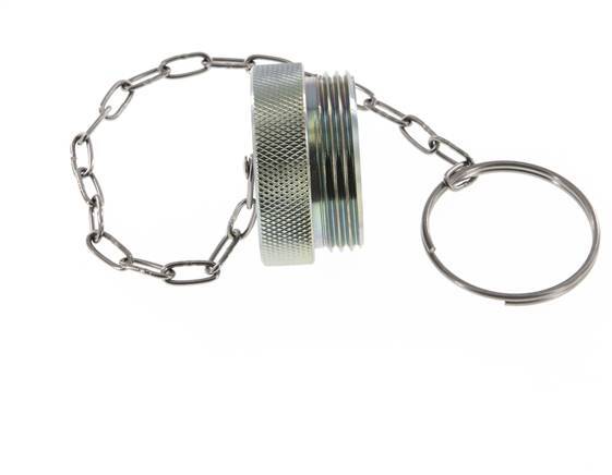 UNS 1-3/4"-10 Stalen Stofbeschermingskap voor snelkoppeling