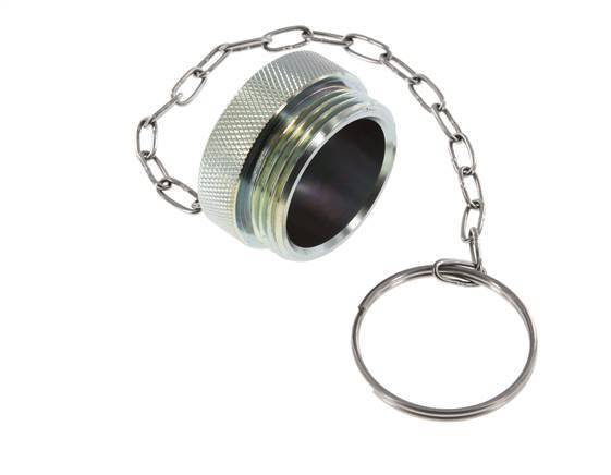 UNS 1-3/4"-10 Stalen Stofbeschermingskap voor snelkoppeling