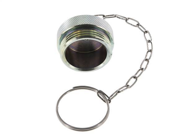 UNS 1-3/4"-10 Stalen Stofbeschermingskap voor snelkoppeling