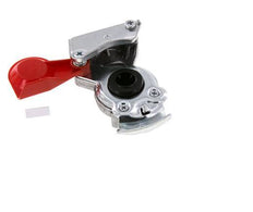 Aluminium Gladhand Koppeling M22x1.5 Binnendraad Toevoer (rood) DIN 74254