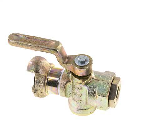 G 1/2'' Smoorventiel Klauwkoppeling DIN 3486 Gietijzer