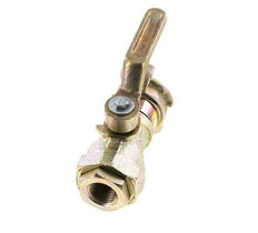 G 1/2'' Smoorventiel Klauwkoppeling DIN 3486 Gietijzer