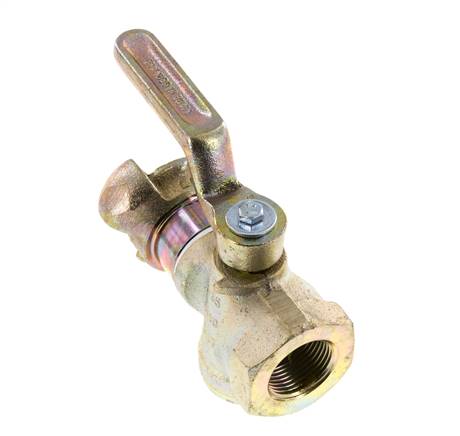 G 3/4'' Smoorventiel Klauwkoppeling DIN 3486 Gietijzer