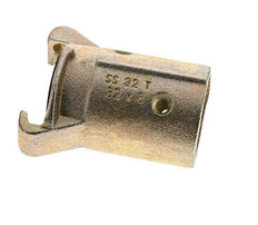 Zandstraalkoppeling 32x48 mm Slangaansluiting Smeedbaar Gietijzer Koppeling Lengte 136 mm
