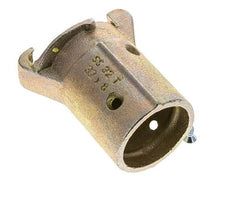 Zandstraalkoppeling 32x48 mm Slangaansluiting Smeedbaar Gietijzer Koppeling Lengte 136 mm
