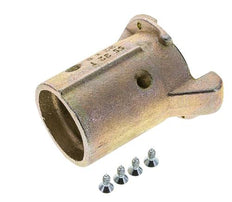 Zandstraalkoppeling 32x48 mm Slangaansluiting Smeedbaar Gietijzer Koppeling Lengte 136 mm