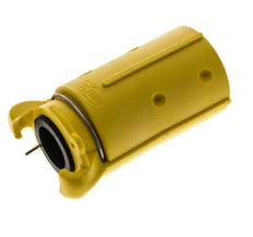Zandstraalkoppeling 38x56 mm Slangaansluiting Nylon Koppeling Lengte 136 mm