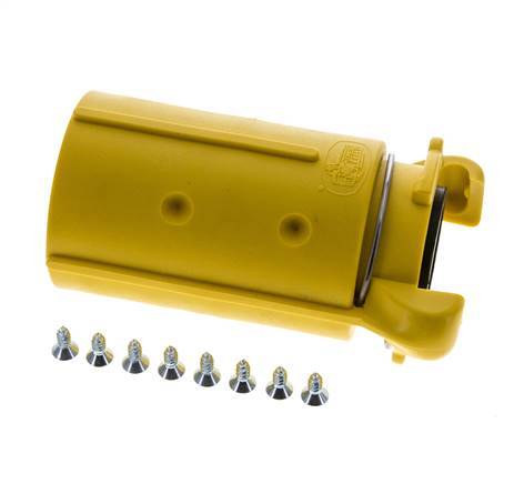 Zandstraalkoppeling 38x56 mm Slangaansluiting Nylon Koppeling Lengte 136 mm