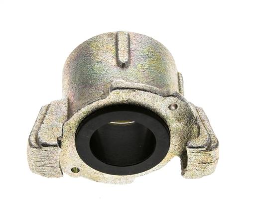 Zandstraalkoppeling 1 1/4'' Binnendraad Smeedbaar Gietijzer Koppeling Lengte 62 mm