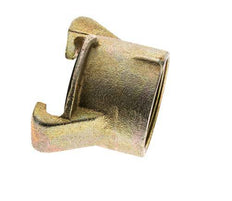 Zandstraalkoppeling 1 1/2'' Binnendraad Smeedbaar Gietijzer Koppeling Lengte 55 mm