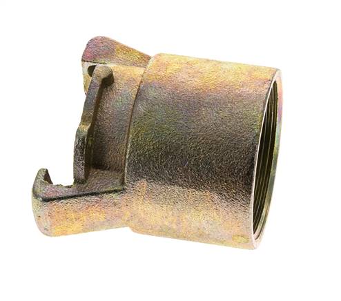 Zandstraalkoppeling 2'' Binnendraad Smeedbaar Gietijzer Koppeling Lengte 79 mm