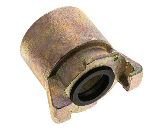 Zandstraalkoppeling 2'' Binnendraad Smeedbaar Gietijzer Koppeling Lengte 79 mm