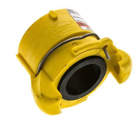 Sandblast Coupling 50 mm Female Threads Nylon Coupling Length 63 mm