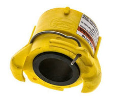 Zandstraalkoppeling 50 mm Binnendraad Nylon Koppeling Lengte 63 mm