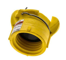 Zandstraalkoppeling 50 mm Binnendraad Nylon Koppeling Lengte 63 mm