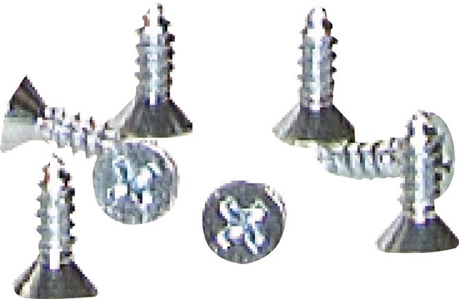 Schroeven (4.8 x 13 mm) voor zandstraalkoppelingen [20 Stuks]