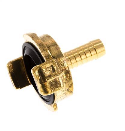 10 mm Slangpilaar Messing GEKA Tuinslangkoppeling [2 Stuks]