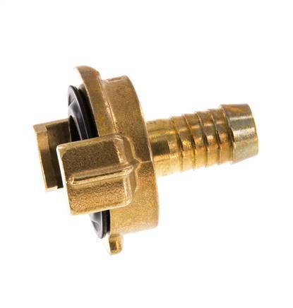 13 mm (1/2'') Slangpilaar Messing GEKA Tuinslangkoppeling [2 Stuks]